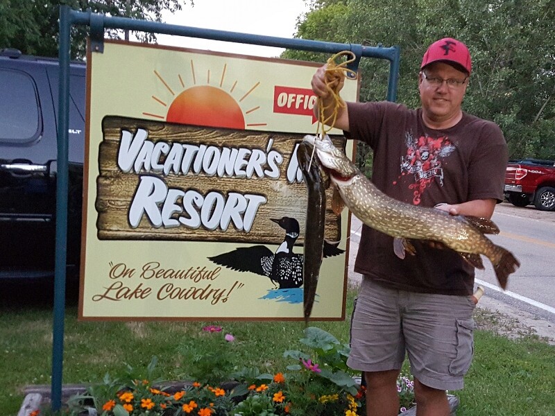 fishing at vacationers inn resort