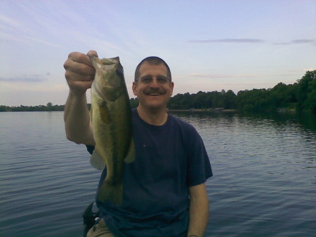 fishing at the lake